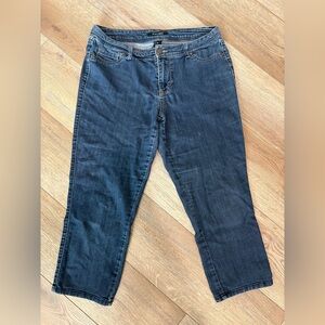 Roz & Ali Blue Capri Jeans